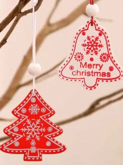 Christmas Party Supplies Wood Christmas Christmas Costume Decorations