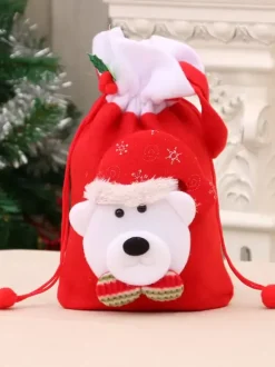 Christmas Party Supplies Polyester Fiber Christmas Christmas Bag Costume Decorations