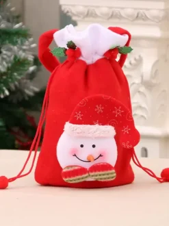 Christmas Party Supplies Polyester Fiber Christmas Christmas Bag Costume Decorations