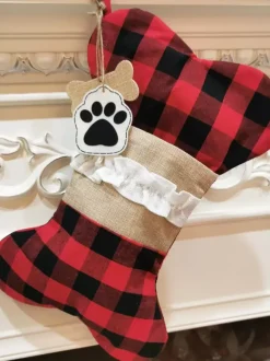 Christmas Pet Socks Christmas Decorations Christmas Socks Gift Bag