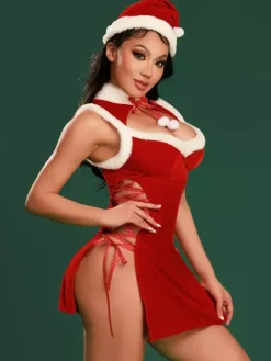 Christmas Costumes Attractive Clubwear Dress Sets