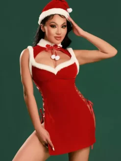 Christmas Costumes Attractive Clubwear Dress Sets