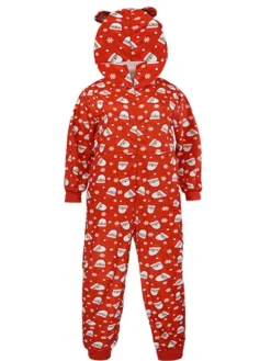 Christmas Matching Family Pajamar Red Family Christmas Jumpsuit