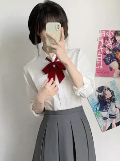 Classic Lolita JK Blouses Long Sleeves White Lolita Shirt