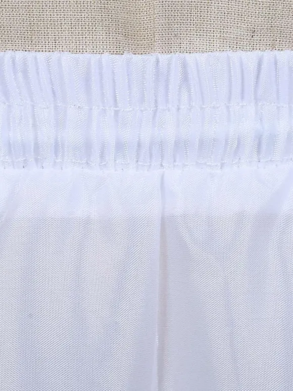 Classic Lolita Petticoats Polyester Tiered Gothic Lolita Petticoat Woman's White Lolita Underskirt