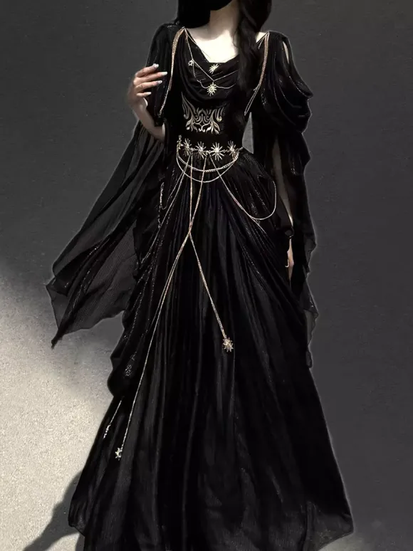 Classical Lolita Dress Greek Style Night Messenger Lolita Chiffon Dress