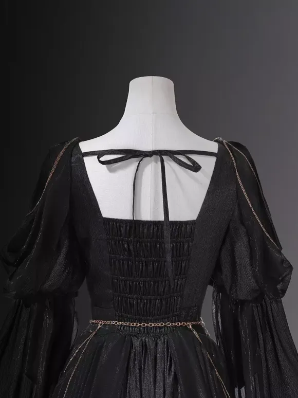 Classical Lolita Dress Greek Style Night Messenger Lolita Chiffon Dress