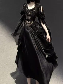 Classical Lolita Dress Greek Style Night Messenger Lolita Chiffon Dress