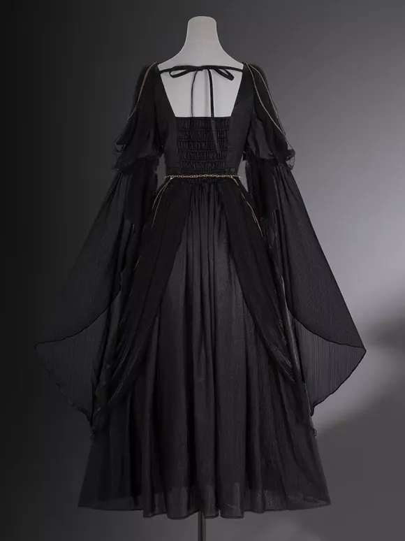 Classical Lolita Dress Greek Style Night Messenger Lolita Chiffon Dress