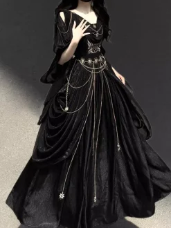 Classical Lolita Dress Greek Style Night Messenger Lolita Chiffon Dress