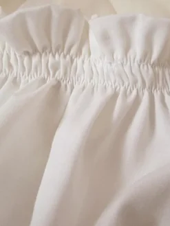 Classic Lolita Bloomers Lace Pleated White Lolita Shorts