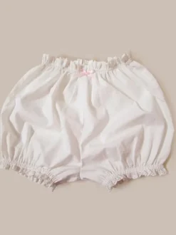 Classic Lolita Bloomers Lace Pleated White Lolita Shorts
