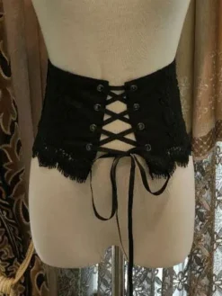 Classic Lolita Corset Lace Jacquard Lolita Bustier