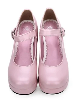 Classic Lolita Pumps Platform Round Toe Lolita Shoes