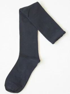 Classic Lolita Socks Neverland Knee High Black Lolita Accessories