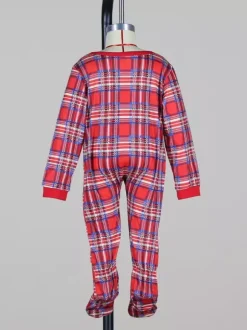Classic Red Plaid Family Christmas Pajamas Set 2026