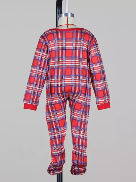 Classic Red Plaid Family Christmas Pajamas Set 2026