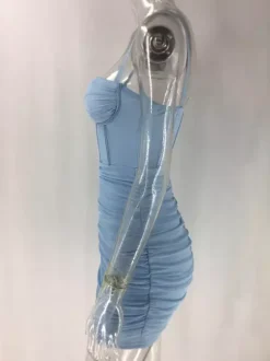 Club Dress Straps Neck Sexy Straps Backless Lilac Sexy Dress