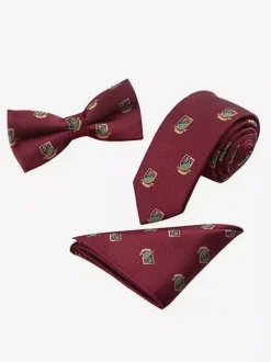 6cm Men's Tie Three-Piece Square Scarf British Style Business Pocket Scarf Jacquard Collar Set
