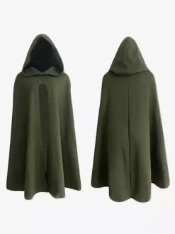Coffee Brown Vintage Retro Medieval Cloak Pirate Wizard Death Cardigan Cloak Warrior Cloak