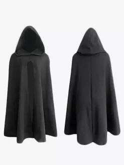 Coffee Brown Vintage Retro Medieval Cloak Pirate Wizard Death Cardigan Cloak Warrior Cloak