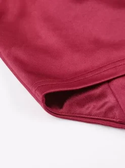 Corset Top For Women - Satin Deep V Neck Bustier Camisole - Summer Night Out Club Party 2026