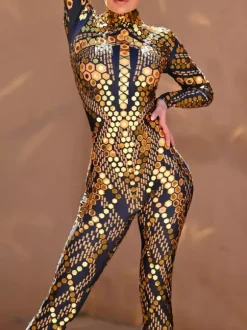 Costumes Catsuits & Zentai Costumes Neon Bodysuit Halloween Cosplay Costume 3D Digital Printing Uv Glow Bodysuit Halloween Holiday Catsuits & Zentai