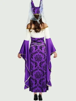Costumes Holidays Merchandise Holidays Costumes Egyptian Sexy Purple Polyester Fiber