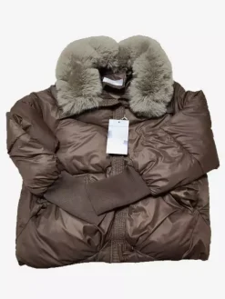 Cotton-padded Jacket Faux Fur Collar Warm Winter Coat For Women 2026