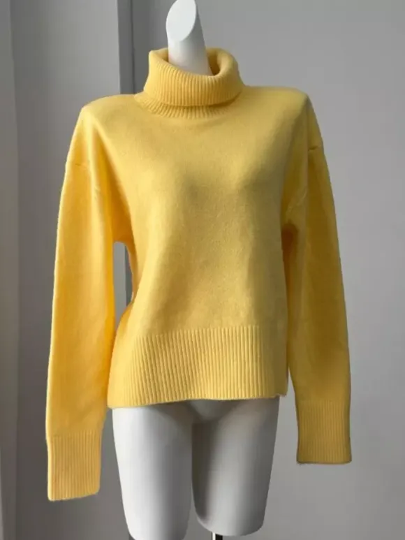 Cowl Neck Solid Color Knit Pullover Sweater For Women 2026