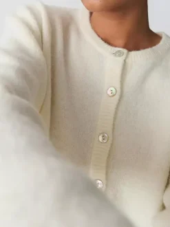 Crewneck Knit Basic Pullover Cardigan For Women 2026