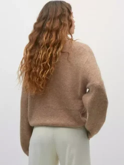 Crewneck Knit Basic Pullover Cardigan For Women 2026