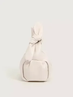Crossbody Cloud Bag With Chain Faux Leather Bowknot Handbag For Women 2026