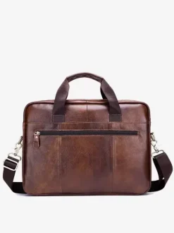 Crossbody Bag Accessories Briefcase Light Slide Men Business Satchel Bag