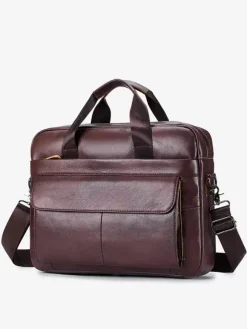 Crossbody Bag Sports Accessories Black Men Briefcase Business Satchel Bag