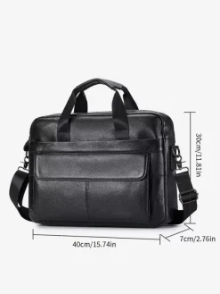 Crossbody Bag Sports Accessories Black Men Briefcase Business Satchel Bag