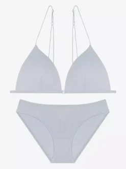 Cut Out Lingerie Burgundy 2-Piece Bra Panty Sets