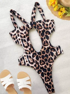 Cutout Monokini Sexy Backless One-piece Swimsuit For Summer Beach 2026