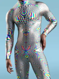 Cyberpunk Camouflage Zentai Suits Adult Zentai Suit Animal Robot 3D Print Lycra Spandex Sexy Costumes