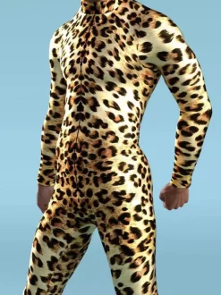 Cyberpunk Camouflage Zentai Suits Adult Zentai Suit Animal Robot 3D Print Lycra Spandex Sexy Costumes