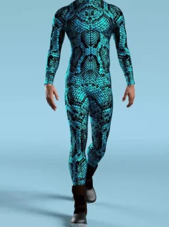 Cyberpunk Camouflage Zentai Suits Adult Zentai Suit Animal Robot 3D Print Lycra Spandex Sexy Costumes