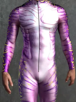 Cyberpunk Patterned Zentai Suits Green Chameleon Camouflage Bodysuit 3D Printed Reptile Skin Texture