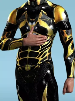 Cyberpunk Patterned Zentai Suits Future Tech Cyberpunk Bodysuit 3D Printed Full Body Armor Suit