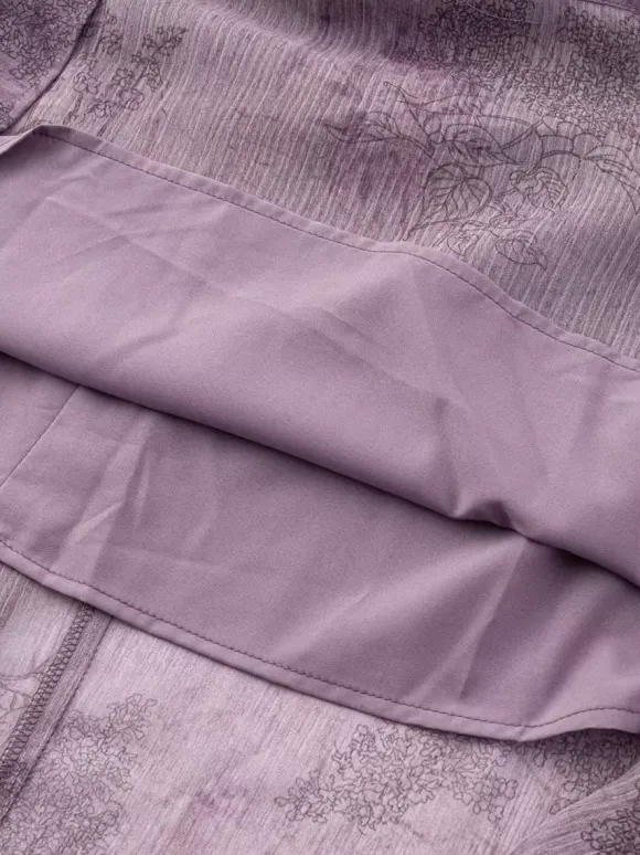 Daily Dresses For Women Deep Purple Polyester Shaping Sleeveless Straps Neck Dress