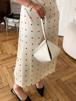 Daily Dresses Maxi Woman's Short Sleeves V-Neck Casual Apricot Summer Dress