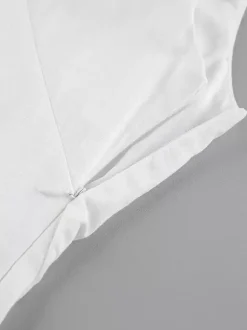 Daily Dresses Maxi For Woman Sleeveless Jewel Neck Natural Waist Elegant White Dress