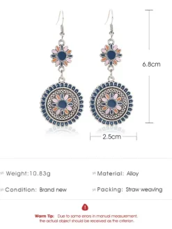 Daisy Bohemian Earrings For Women 2026