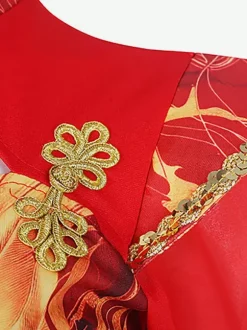 Dance Costumes Women's Jazz Dance Chinese Style Dancing Wear Set