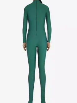 Dark Green Morph Suit Adults Bodysuit Lycra Spandex Catsuit for Women