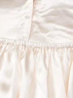 Date Night Dresses Mini Pleated Lace Up Sleeveless Halter Sweet Champagne Dress